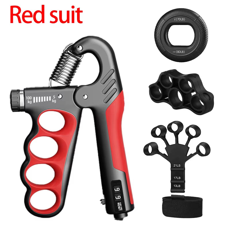 5-60/100/150Kg Grip Strength Gym Wrist Expander Hand Strengthener Adjustable Muscle Recovery Fitness Hand Strength Exercise