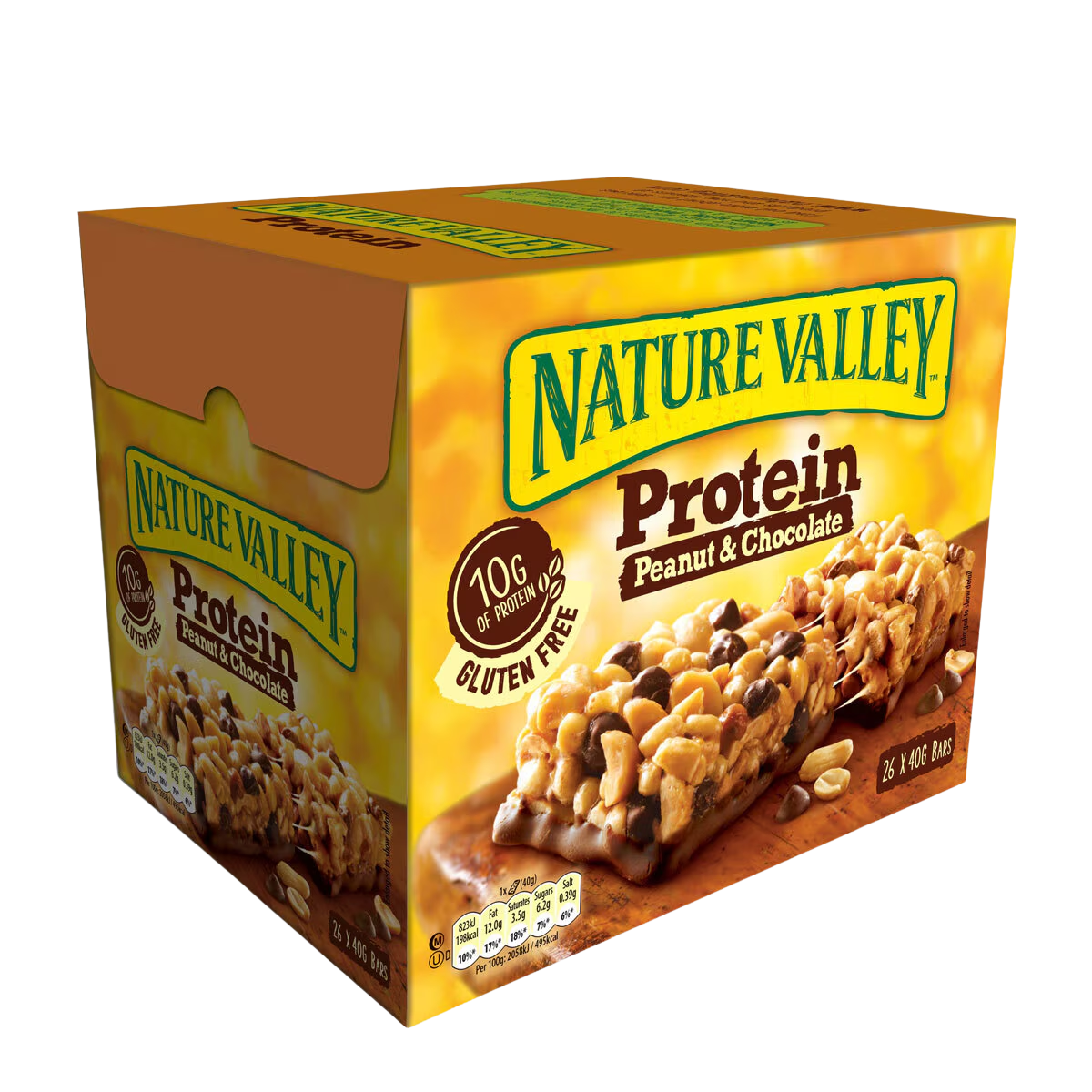 Protein Bar Peanut & Chocolate, 26 X 40G