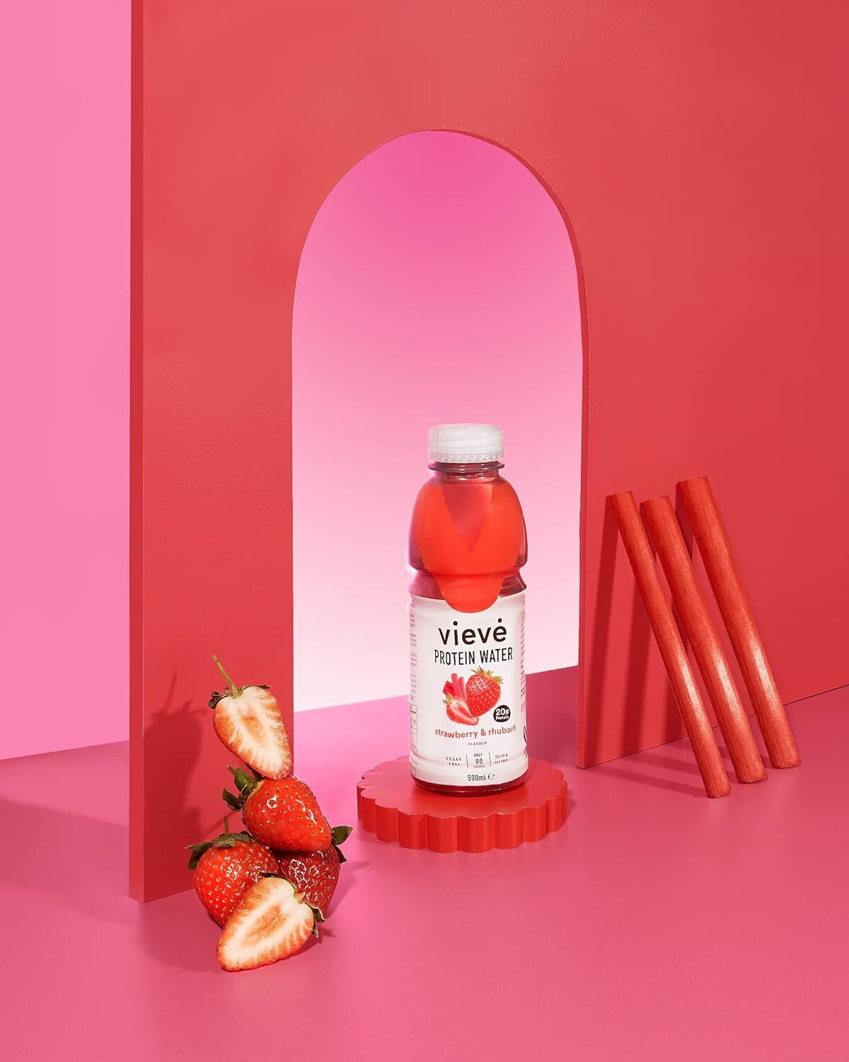 Vieve Protein Water 10X500Ml Mixed Variety Flavour Pack 20G Protein Sugar Free