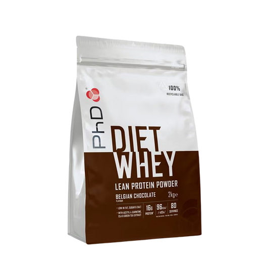 Diet Whey Powder Belgian Chocolate Flavour, 2Kg