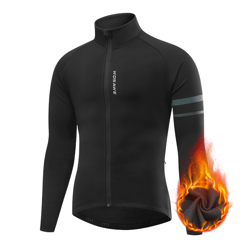 Men'S Outdoor Off-Road Mountain Sports Fleece Cycling Clothing