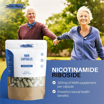 Nicotinamide Riboside Supplement | 60 Capsules | NAD+ Energy Booster